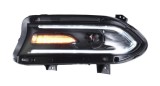 Set faruri Dodge Charger, 06.2014-, montare fata, stanga+dreapta, indicator dinamic; LED; manual; Tuning; LED, Vland