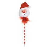 Pix de Crăciun cu Design Santa Claus și Pene Rosii, CMCLASS