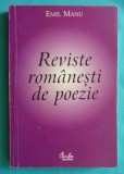 Emil Manu &ndash; Reviste romanesti de poezie