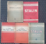 Cumpara ieftin 5 carti Stalin, aparute intre anii 1948-1952, ed marxist-leninista