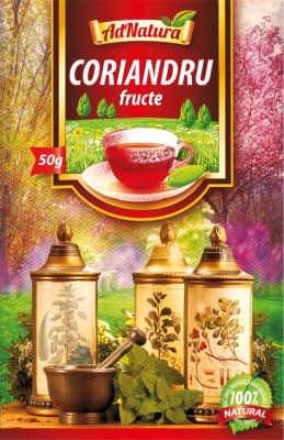 Ceai coriandru fructe 50gr adserv foto