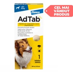 Pastila deparazitare externa caini 22-45 kg, AdTab