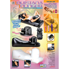 Louisiana Lounger - Canapea cu vibrator cu telecomandă