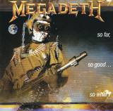 CD Megadeth - So Far, So Good... So What! 1988, Rock, universal records