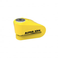 Antifurt moto/blocator disc Oxford Alpha Xd14, 14mm, galben