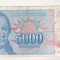 bnk bn Iugoslavia 5000 dinari 1994 circulata