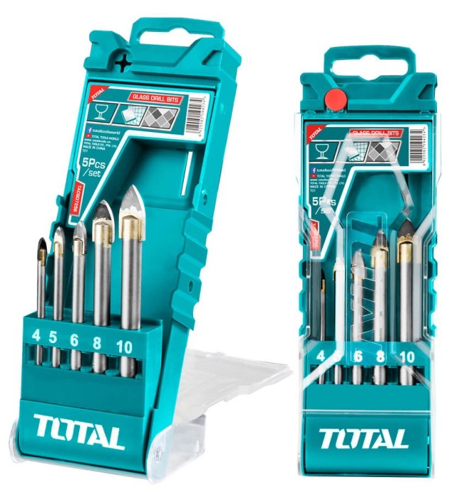 Set burghie pentru sticla Total - 5 piese