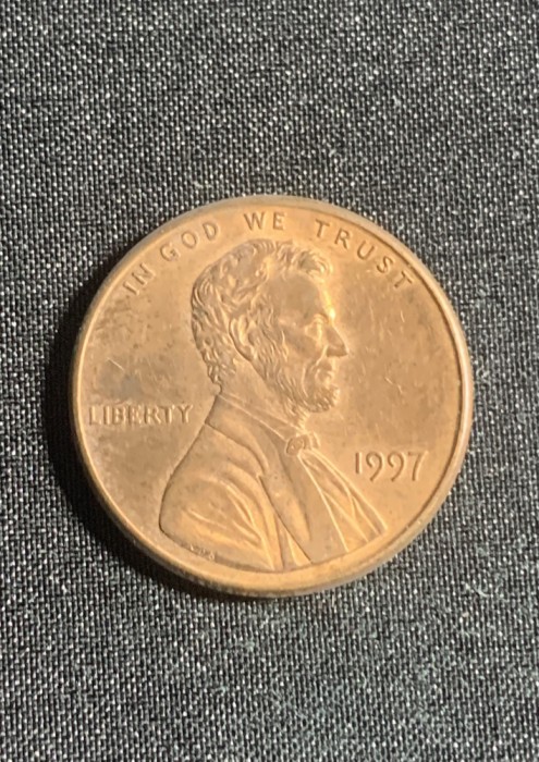 Moneda One Cent 1997 USA