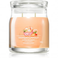 Yankee Candle Mango Ice Cream lumânare parfumată Signature 368 g