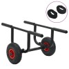 Cărucior pentru caiac, 90 kg, aluminiu