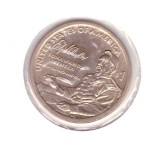 Moneda SUA 1 dollar/dolar 2022 D Native American Dollar - Ely Samuel Parker, UNC, in cartonas