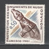 Monaco.1961 Campanie ptr. protejarea monumentelor Nubiei SM.404