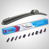 Ștergător universal parbriz TeamCar&reg; 430 mm (17") Flat cu 10 adaptoare