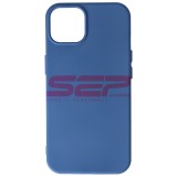 Husa Silicon Albastra Compatibila Apple iPhone 13, High Copy, Protectie Premium