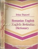 Cumpara ieftin Dicționar Rom&acirc;n-Englez, Englez-Rom&acirc;n Irina Panovf, Ed. Științifică 1986, 413 pagini, Coperta Cartonată