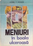 Carti: 101 meniuri in boala ulceroasa - Viorel T. Mogos, Editura Militara, An 1993, 237 pagini, romana, coperti brosate, 10x18cm