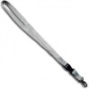 Breloc chei tip snur detasabil textil lungime 50.5 cm gri deschis