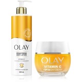 Olay Vitamin C set corp si fata