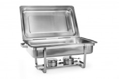 Set 2 Chafing dish Gastronorm GN1/1, adancime 65 mm, 9 L, 472613 foto