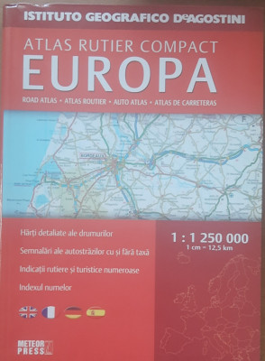 ATLAS RUTIER COMPACT: EUROPA, 2008 foto