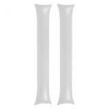 Jucarie gonflabila, baston gonflabil, 600 x 100 mm, alb