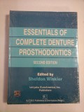 ESSENTIALS OF COMPLETE DENTURE PROSTHODONTICS - Sheldon Winkler (proteze dentare)