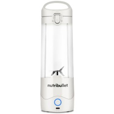 Blender portabil Nutribullet&reg; 0C22300093, capacitate 475 ml, 15 utilizari per incarcare, USB-C, alb
