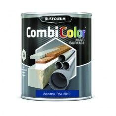 Vopsea CombiColor Multi-Suprafete Albastra Ral 5010 Lucios 750 ml