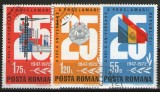 Romania 1972 - 25-a aniversare a Proclamării Republicii, serie stampilata