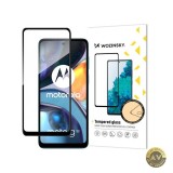 Folie de protectie Ecran WZK pentru Motorola Moto G22 Sticla securizata Full Glue Neagra