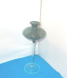 Vaza pedestal sticla STUDIO ART GLASS suflata manual UNICAT - design Karl Schmid