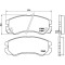 Placute frana Isuzu Trooper 2 (Ub) 08.91-04.00, Trooper 2 Open Off-Road Vehicle (Ub) 08.91-07.98, Trooper 3 Open Off-Road Vehicle 04.00-08.04, Troope