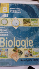 Biologie - manual pentru clasa a VIII-a , Aurora Mihail ?i Gheorghe Mohan foto