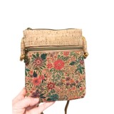 Cumpara ieftin Gentuta din pluta crossbody Summer Flowers