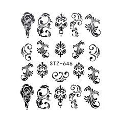 Tatuaj Unghii LUXORISE Simple Art Glam, STZ-646