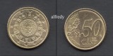 PORTUGALIA 2010, 50 euro centi