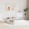 vidaXL Cadru de pat Alb 120 x 190 cm lemn 872411