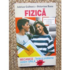 FIZICA MECANICA, SISTEM GRILA-ADRIAN GALBURA, OCTAVIAN RUSU