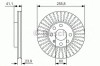 Disc frana OPEL ASTRA G Hatchback (F48, F08) (1998 - 2009) BOSCH 0 986 479 R76