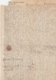 Straja Țării, Severin 1938 &ndash; circulară despre programul străjeresc, 2 file