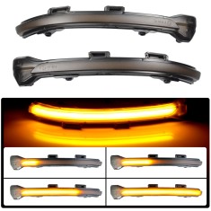 Set de 2 lampi led semnalizare dinamica oglinda Xentech Light Volkswagen Golf 7 - Touran 12V