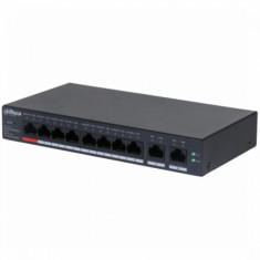 Dahua 10-Port Cloud Managed Desktop Gigabit Switch cu 8-Port PoE