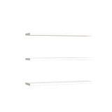 Set 3 rafturi Edna Alb 60x14.5x1.8 cm