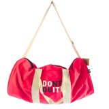 Geanta Sala Fitness Dama Roz Intens Bumbac Boho ByBoho - Accesorii Sport, Yoga, Calatorie - Manere Ajustabile, Compartiment Spatios