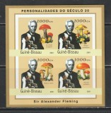 Guinea Bissau 2001 - Alexander Fleming NEDANTELATA S/S 1v MNH, Nestampilat