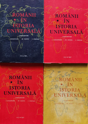 Romanii In Istoria Universala Vol. 1-3 (stare Impecabila) - I.agrigoroaiei Gh.buzatu V.cristian ,557891 foto