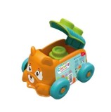 Cumpara ieftin Jucarie educationala Clementoni Soft Clemmy - Catel portocaliu, cu cuburi moi