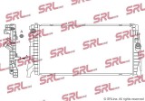 Radiator Mini Mini 14-, motor: 1.5 T, intrare/iesire conectare rapida, 680x350x22, SRLine, Aluminiu/ Plastic brazat, 17118645778; 8645778