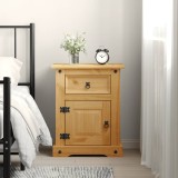 Gossi noptiera, 53x39x66 cm, lemn de pin mexican, gama corona