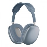 Casti On Ear Bluetooth MRG MP9 Plus, Radio, MicroSD, Bass Puternic, Albastru